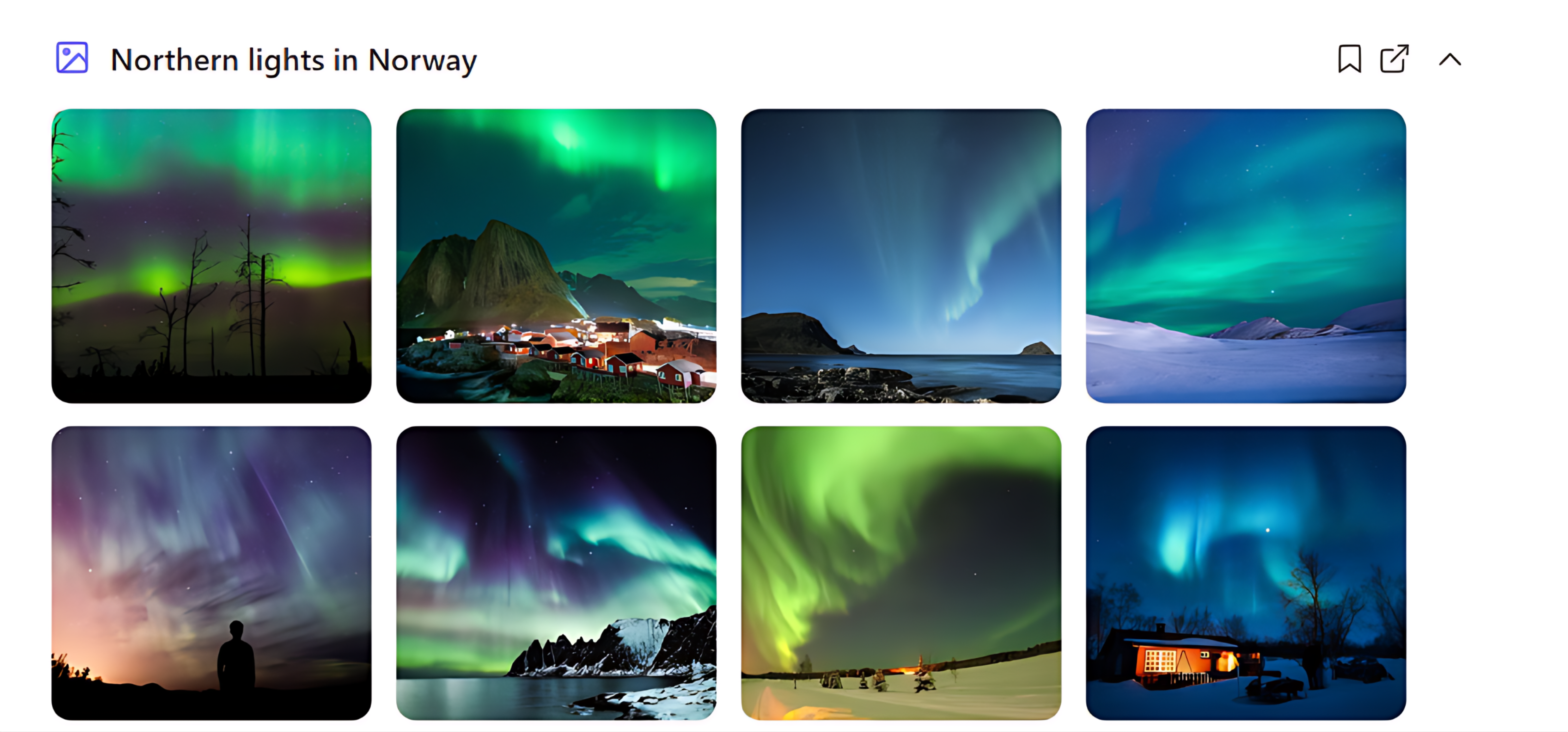 Podmod Images Interface - Visual content suggestions